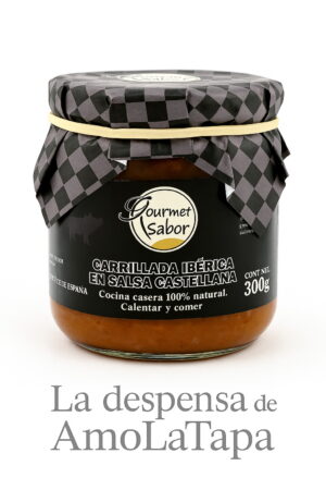 Carrillada Ibérica en Salsa Castellana