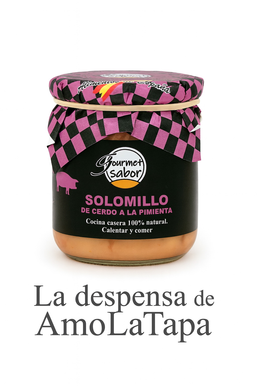 Medallones de Solomillo de Cerdo a la Pimienta