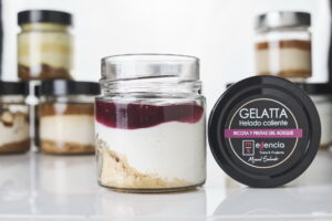 Gelatta Ricota y Frutas del Bosque